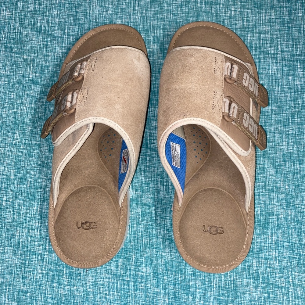 UGG men's Golden Coast strap slide NWOT